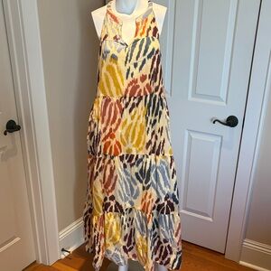 T Tahari Multicolor Maxi Dress